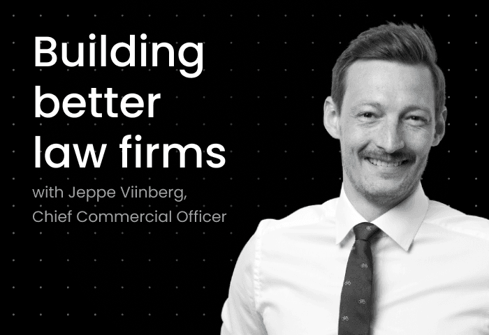 Build better law firms - Jeppe Viinberg image