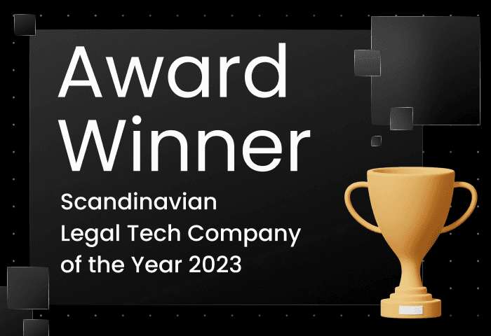 RightHub Wins 'Scandinavian Legal Tech Company of the Year 2023' Award image